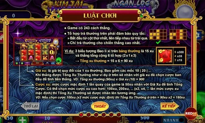 Luật chơi Ngũ Long Red88 cơ bản dành cho người mới