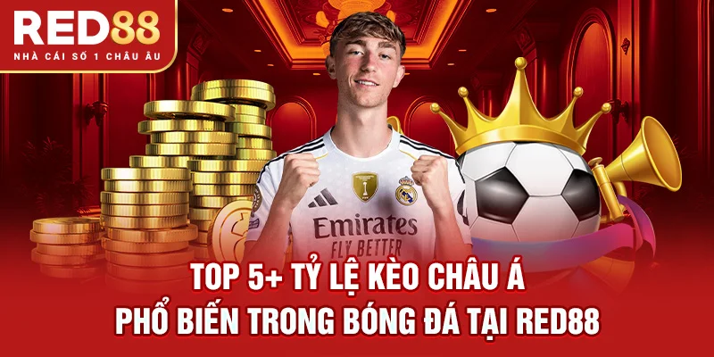 Top 5+ Tỷ Lệ Kèo Châu Á Phổ Biến Trong Bóng Đá Tại RED88